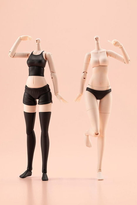 Kotobukiya Sousai Shojo Teien Accesorios para las Figuras 1/10 Dress Up Body Body Color C Size S