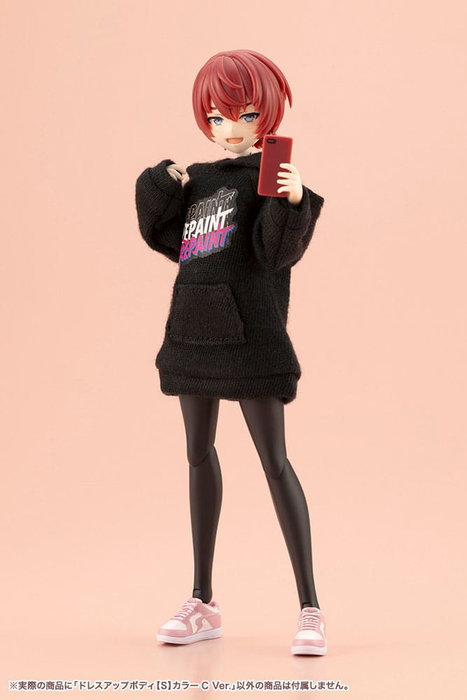 Kotobukiya Sousai Shojo Teien Accesorios para las Figuras 1/10 Dress Up Body Body Color C Size S