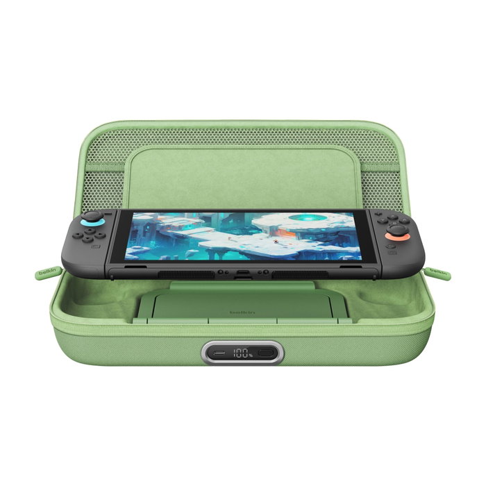 Belkin Charging CasePro 10.000 mAh para Nintendo Switch 2 - Sage Belkin Charging CasePro 10.000 mAh para Nintendo Switch 2 - Sage