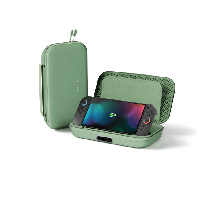 Belkin Charging CasePro 10.000 mAh para Nintendo Switch 2 - Sage Belkin Charging CasePro 10.000 mAh para Nintendo Switch 2 - Sage