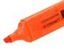 Q-connect Rotulador Fluorescente Naranja Punta Biselada Trazo 1-5 mm