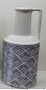 DKD Home Decor Jarrón de Porcelana Blanco 14x14x30 cm
