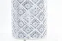 DKD Home Decor Jarrón de Porcelana Blanco 14x14x30 cm