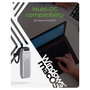 ICY BOX IB-1919M-C42 Carcasa USB4 para M.2 NVMe SSD Plata