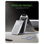 ICY BOX IB-1919M-C42 Carcasa USB4 para M.2 NVMe SSD Plata