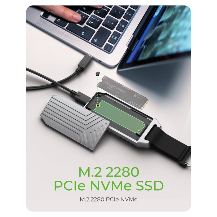 ICY BOX IB-1919M-C42 Carcasa USB4 para M.2 NVMe SSD Plata ICY BOX IB-1919M-C42 Carcasa USB4 para M.2 NVMe SSD Plata