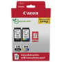 Canon Photo Value Pack PG-545 + CL-546 con Papel Fotográfico