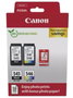 Canon Photo Value Pack PG-545 + CL-546 con Papel Fotográfico