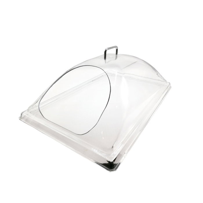 CAMBRO Cubierta abovedada con 1 abertura en lado corto - Transparente CAMBRO Cubierta abovedada con 1 abertura en lado corto - Transparente