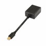 Aisens Conversor Mini DisplayPort a VGA, A125-0135, 15cm, Negro