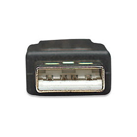 Manhattan USB2AAEXT10M Cable Alargador USB-A Activo 10 m, USB 2.0, Macho/Hembra, Negro