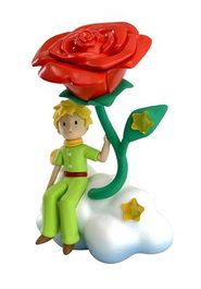 El Principito Bajo La Rosa Fig. 9,3 cm Le Petit Prince