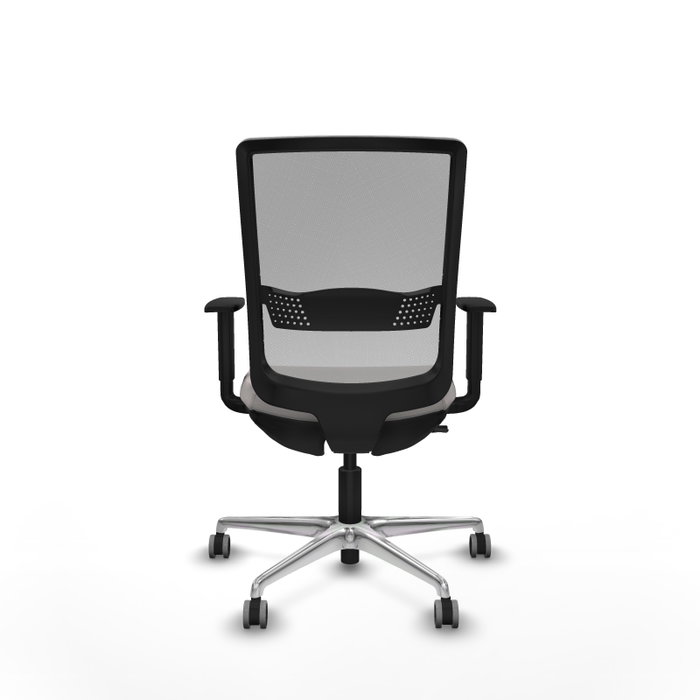 PIQUERAS Y CRESPO Silla de oficina Haches Blanco y Gris