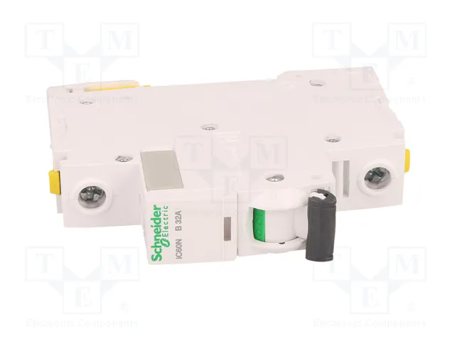 SCHNEIDER ELECTRIC Interruptor magnetotérmico iC60N 32A 1 Polo Característica B SCHNEIDER ELECTRIC Interruptor magnetotérmico iC60N 32A 1 Polo Característica B