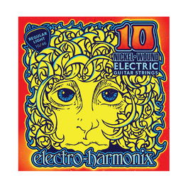EHX Set 6 Cuerdas Calibre 10 Regular Light (10-46) para Guitarra Eléctrica