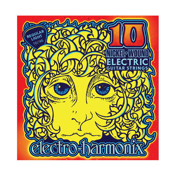 EHX Set 6 Cuerdas Calibre 10 Regular Light (10-46) para Guitarra Eléctrica EHX Set 6 Cuerdas Calibre 10 Regular Light (10-46) para Guitarra Eléctrica