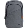 Trust 24981 Mochila Avana Portátil 16" Ecológica RPET 20L - Gris, Acolchada, Resistente a Golpes e Intemperie con Bolsillos