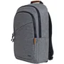 Trust 24981 Mochila Avana Portátil 16" Ecológica RPET 20L - Gris, Acolchada, Resistente a Golpes e Intemperie con Bolsillos