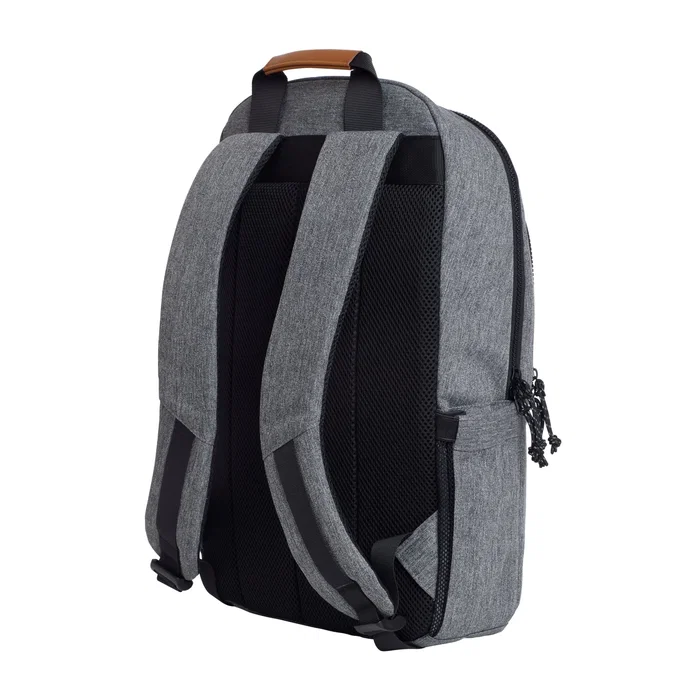 Trust Mochila para Portátil Avana 16" (40.6 cm) Gris 20L Ecológica con Compartimento Acolchado, Resistente al Agua