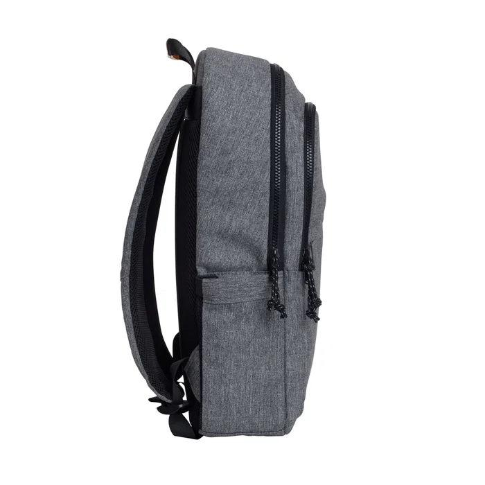 Trust Mochila para Portátil Avana 16" (40.6 cm) Gris 20L Ecológica con Compartimento Acolchado, Resistente al Agua