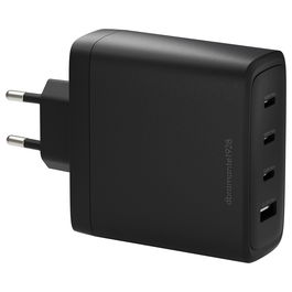 dbramante1928 CI14EUBL7231 Cargador para portátil y smartphone 140W 4 Puertos (3x USB-C, 1x USB) Negro