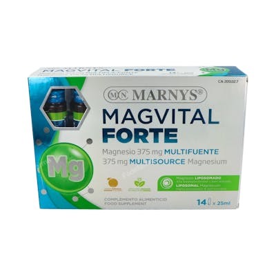Marnys MagVital Forte Magnesio Liposomado 14 viales de 25 ml