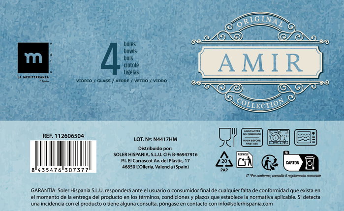 La Mediterranea Set de 4 Boles Amir 240 cc Mediano (12 Cajas) lifetory_sku_context_not_for_customer_copy_placeholder_if_needed La Mediterranea Set de 4 Boles Amir 240 cc Mediano (12 Cajas) lifetory_sku_context_not_for_customer_copy_placeholder_if_needed