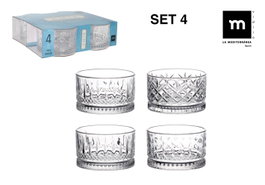 La Mediterranea Set de 4 Boles Amir 240 cc Mediano (12 Cajas) lifetory_sku_context_not_for_customer_copy_placeholder_if_needed