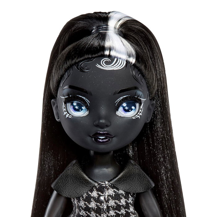 MGA Muñeca Shadow High Entry Shanelle Onyx 570585 - Figura con detalles en moda negra, pelo liso y ojos de cristal