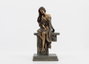 DKD Home Decor Figura de Mujer Cobrizo en Resina