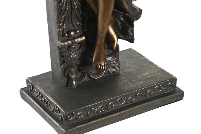 DKD Home Decor Figura de Mujer Cobrizo en Resina DKD Home Decor Figura de Mujer Cobrizo en Resina