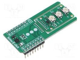 MIKROE BUTTON 3 CLICK Placa prototipo con pulsador