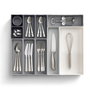 Joseph Joseph Blox Juego de Organizador de Cajones de 10 piezas, Gris