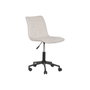DKD Home Decor Silla de Oficina Beige en Poliéster y Metal