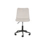 DKD Home Decor Silla de Oficina Beige en Poliéster y Metal