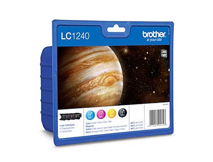 Brother LC1240VALBP Multipack de 4 Cartuchos (BK/C/M/Y) Brother LC1240VALBP Multipack de 4 Cartuchos (BK/C/M/Y)