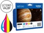 Brother LC1240VALBP Multipack de 4 Cartuchos (BK/C/M/Y)