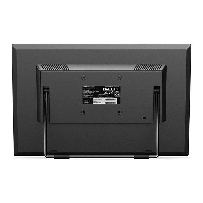 Hannspree HT165HPB Monitor Pantalla Táctil 15.6" Full HD 1920x1080 IPS 10-Puntos Táctil HDMI VGA Inclinación 15-50° Negro