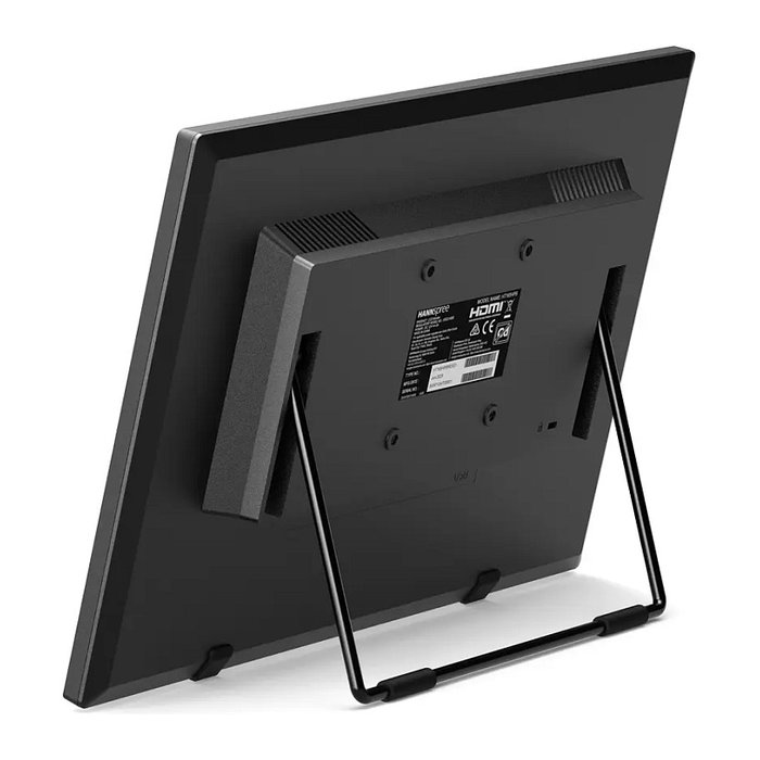 Hannspree HT165HPB Monitor Pantalla Táctil 15.6" Full HD 1920x1080 IPS 10-Puntos Táctil HDMI VGA Inclinación 15-50° Negro