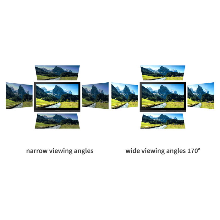 Hannspree HT165HPB Monitor Pantalla Táctil 15.6" Full HD 1920x1080 IPS 10-Puntos Táctil HDMI VGA Inclinación 15-50° Negro