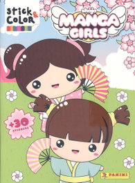 PANINI FONDO Stick & Color 95.SHOJO MANGA GIRLS.(STICK & COLOR)