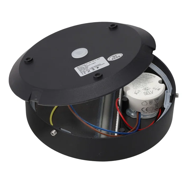 LED Aplique Exterior Pared 7W Circular IP54 Blanco Cálido 2700K