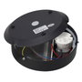 Aplique LED Exterior 7W IP54 Circular 2700K Blanco Cálido Negro Mate Aluminio