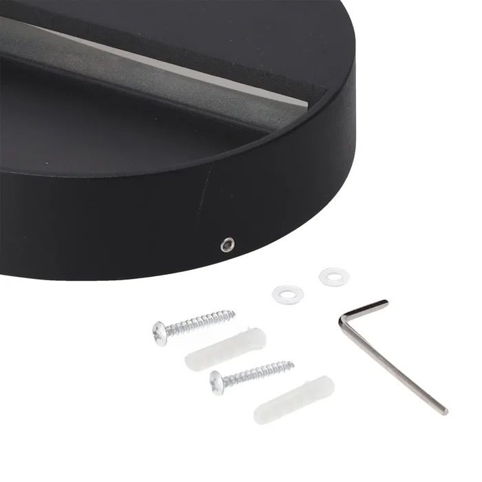 LED Aplique Exterior Pared 7W Circular IP54 Blanco Cálido 2700K