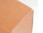 Q-connect Caja para embalar americana con fondo automático, cartón canal simple 3 mm, Kraft, 210x170x110 mm