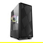 SHARKOON VS8 RGB Midi Tower Negro PC Vidrio Templado ATX Micro ATX Mini-ITX 2x USB 3.2 Gen 1 1x USB 3.2 Gen 2