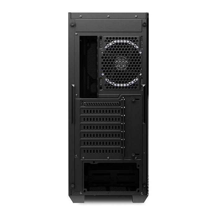 SHARKOON VS8 RGB Midi Tower Negro PC Vidrio Templado ATX Micro ATX Mini-ITX 2x USB 3.2 Gen 1 1x USB 3.2 Gen 2
