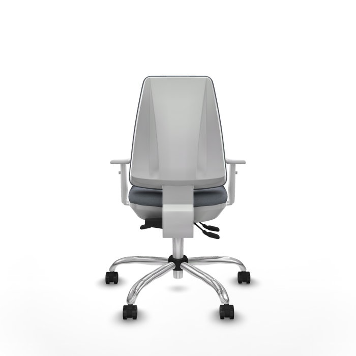 PIQUERAS Y CRESPO Silla de oficina Elche con mecanismo Asincro, Gris