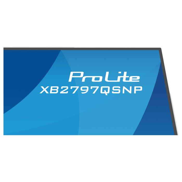 iiyama ProLite XB2797QSNP-W1 Monitor 27" QHD IPS 1ms 75Hz HDMI DisplayPort USB-C Altavoces Blanco