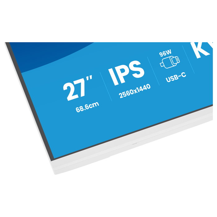 iiyama ProLite XB2797QSNP-W1 Monitor 27" QHD IPS 1ms 75Hz HDMI DisplayPort USB-C Altavoces Blanco
